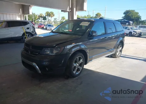 2017 Dodge Journey Crossroad Plus из США, поврежденный, VIN 3C4PDCGG2HT542934